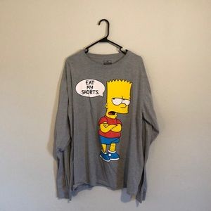 Bart Simpson Long Sleeve 2x